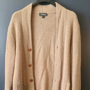 Cozy Express Men’s Shawl Collar Knit Cardigan (Medium)